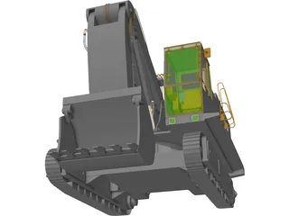 Liebherr R-96 3D Model