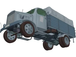 Mercedes-Benz L 3000 3D Model