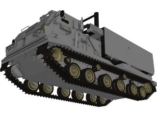 MLRS M270 3D Model