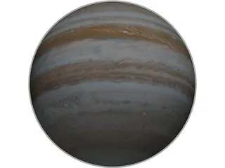 Planet Jupiter 3D Model