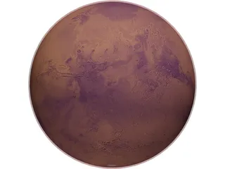 Planet Mars 3D Model