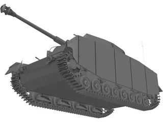 Panzer IV 3D Model