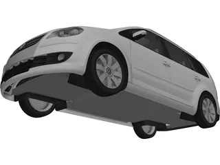 Volkswagen Touran (2007) 3D Model