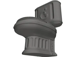 Toilet 3D Model