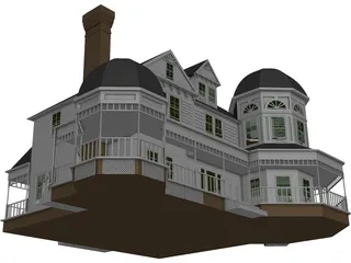 House Victorian 3D Model