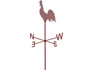 Weather Vane 3D Model