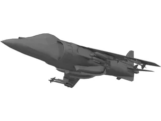 AV-8B 3D Model