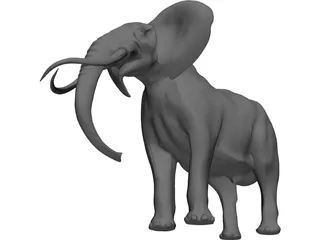 Elephant 3D Model