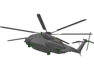 Sikorsky CH-53E Super Stallion 3D Model