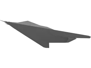 F-117 3D Model