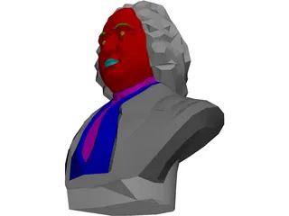 Bach 3D Model