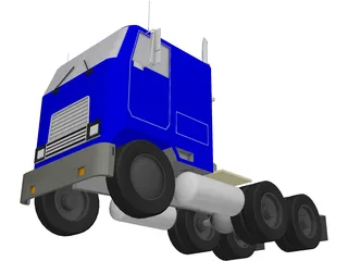 Cabover 3D Model