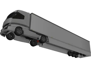 Renault Radiance Concept Truck 3D Model