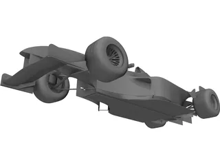 Formula 1 Car (1998) 3D Model