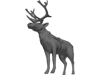 Reindeer 3D Model