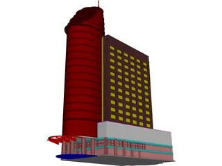 Building Office 3D Model