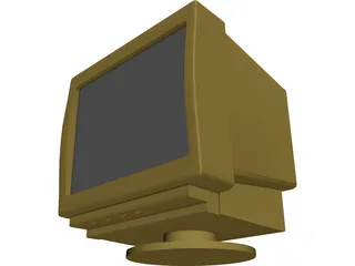 Monitor 3D Model