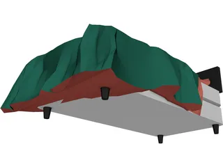 Bed 3D Model