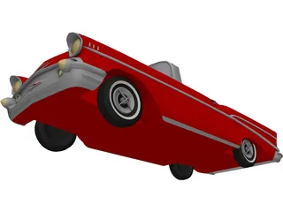 Chevrolet BelAir Convertible (1957) 3D Model