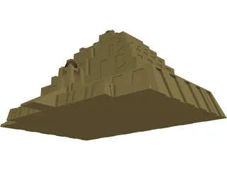 Temple 3D Model