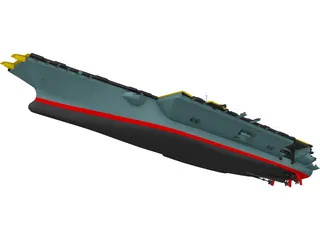 CVN-65 Enterprise 3D Model