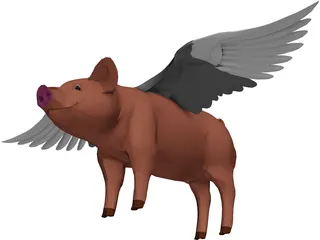 Pigasus 3D Model