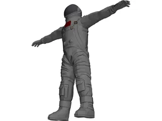 Astronaut 3D Model