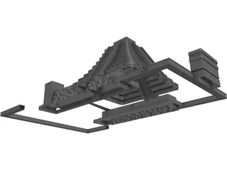 Chichen Itza 3D Model