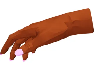 Hand Female 3D Model