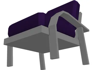 Chair Lounge 3D Model