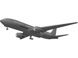 Boeing 777 3D Model