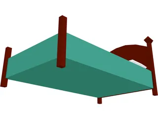 Bed 3D Model