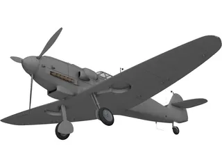 Messerschmitt 3D Model