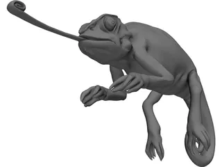 Chameleon 3D Model