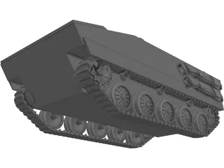 AMX-10P French IVF 3D Model