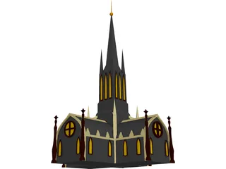 Cathedral 3D Model