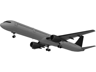 Boeing 757-300 3D Model