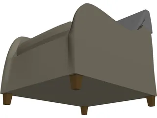 Armchair 3D Model