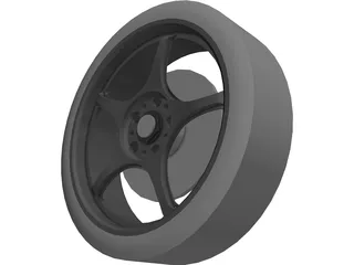 Wheel 3D Model