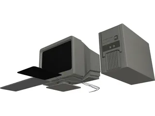 Computer 3D Model