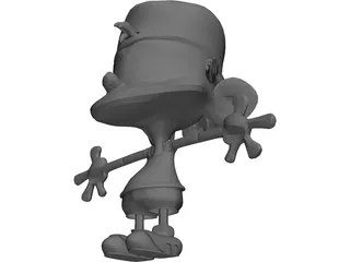 Kid Paddle 3D Model