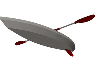 Kayak 3D Model