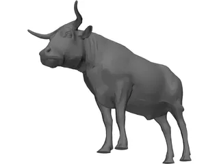 Ox 3D Model