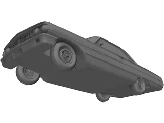 Ford Galaxy (1966) 3D Model