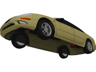 Chrysler 300M (1998) 3D Model