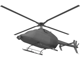 Bell 407 3D Model