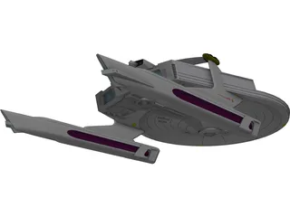 Star Trek Reliant 3D Model