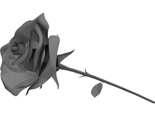 Rose 3D Model