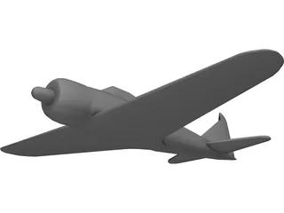 A6M Zero 3D Model