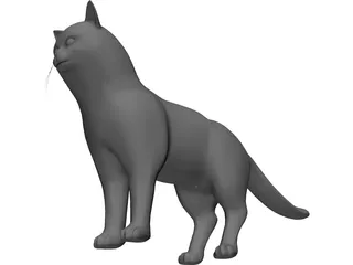 Cat 3D Model